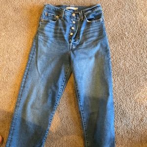 Levi Ribcage Straight Ankle 28